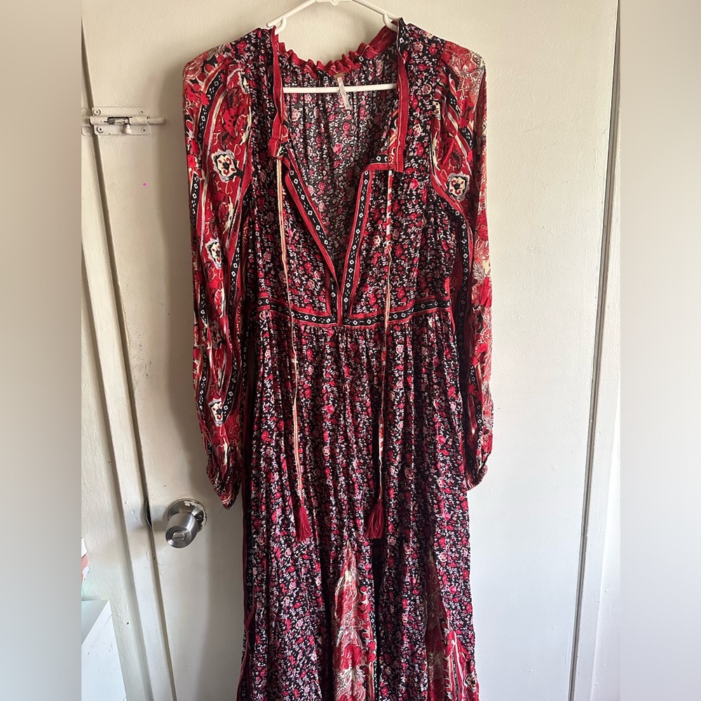 Free People Happy Feelings Midi dress